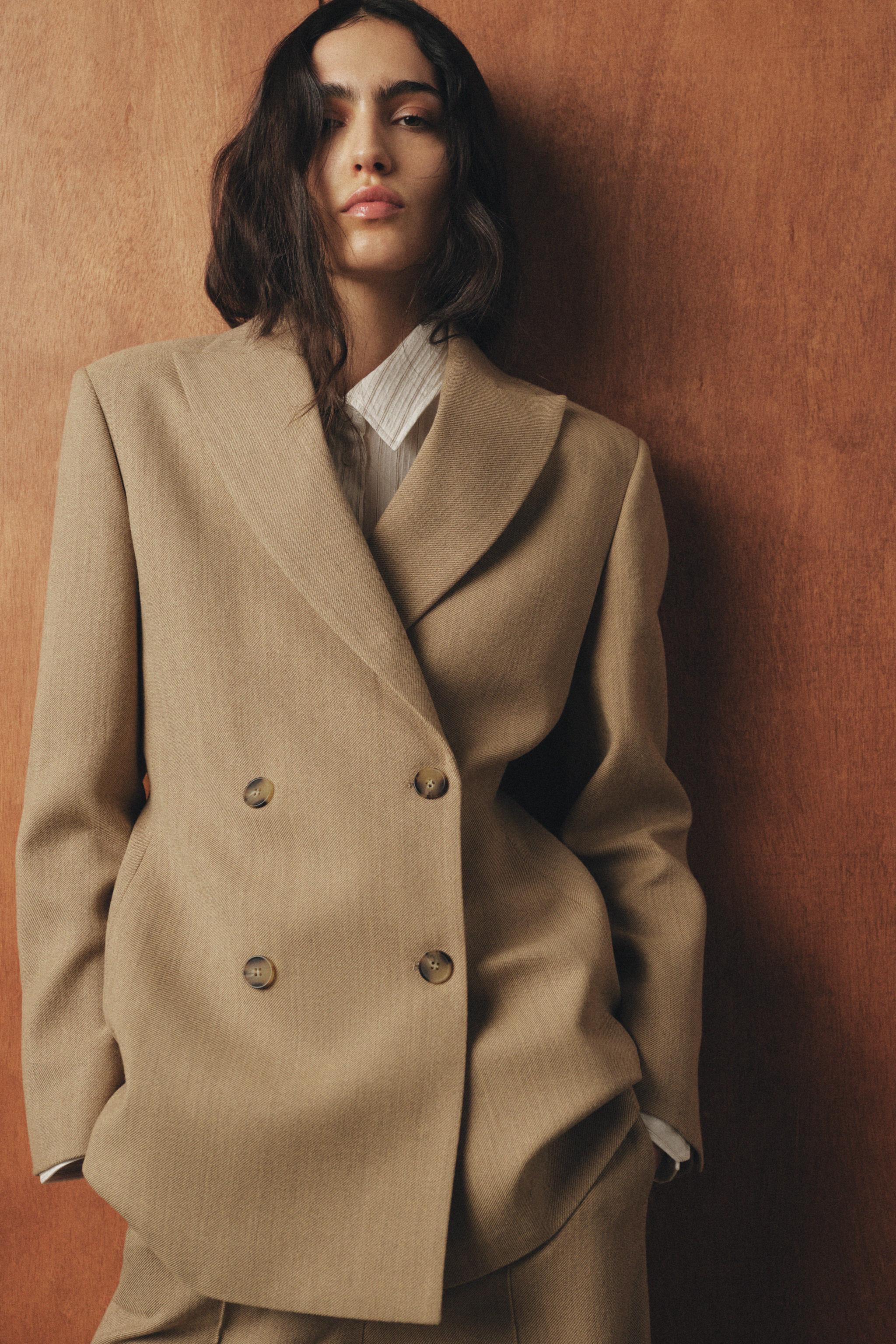 BLAZER AJUSTÉE AVEC LAINE ZW COLLECTION
